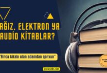 kağız elektron audio kitablar